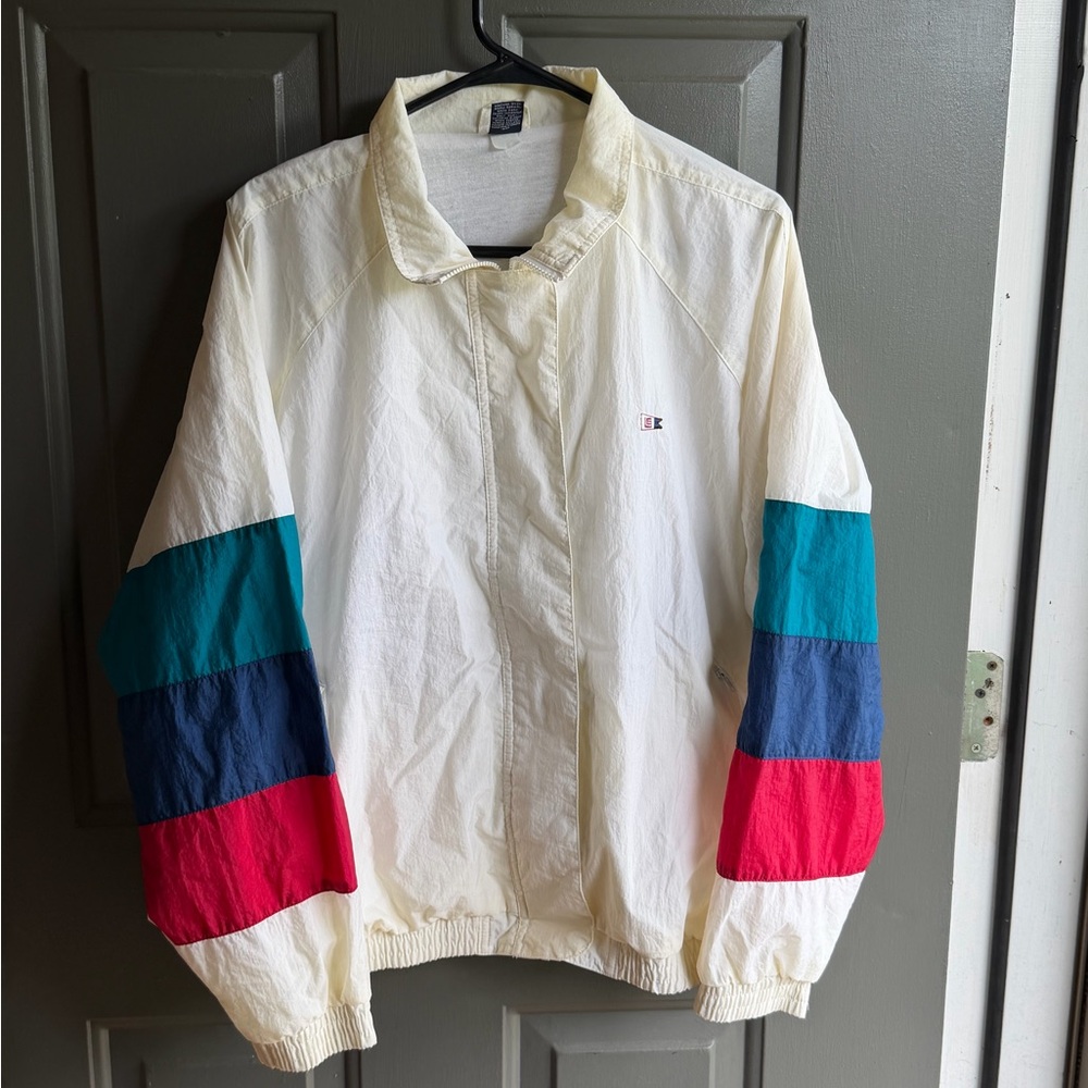 Vintage Lands End Windbreaker Size Large